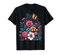 Botanical Bliss Ramo de Flores Silvestres Amante de la Naturaleza Floral Camiseta