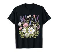 Botanical Bliss Ramo de Flores Silvestres Amante de la Naturaleza Floral Camiseta
