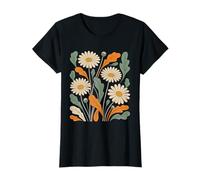 Botanical Boho Wildflowers Nature Flower Women Camiseta