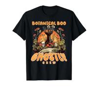 Botanical Boo Ghostly Grew Halloween Gardening Gardener Camiseta gráfica económica, Hombre, Negro, L