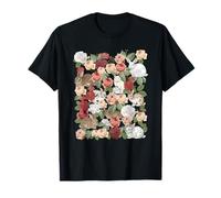 Botanical Bunnies Garden Flowers Rabbits Lover Camiseta