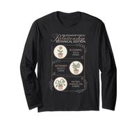 Botanical Cursed Relationship Status Plant Lover Humor tee Manga Larga