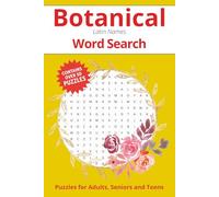 Botanical [Latin Names] Word search Puzzle Book: Botanical Word Searches With Easy to Read Print. Latin Plant Names | 6x9 inches | 50+ Puzzles ... Fun on Vacations, Holidays and Relaxing
