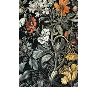 Botanical Nocturne: A Dark Floral Journal: A 6x9 Vintage-Inspired Dark Floral Notebook with 200 Pages for Writing, Notes, and Reflection.