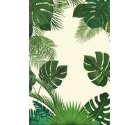 Botanical Notebook - 5.5 x 8" Paperback: 120 Pages, Nature-Inspired Writing & Sketching Book, Plant Lovers Notebook, Garden Journal, Eco-Friendly Gift for Artists & Writers