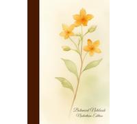 Botanical Notebook - Nasturtium Edition: Florales Aquarell-Notizbuch für kreatives Schreiben, Skizzen & Achtsamkeit