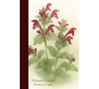 Botanical Notebook - Redblossom Edition: Florales Aquarell-Notizbuch für kreatives Schreiben, Tagebuch & Geschenkideen