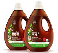 Botanical Origin Detergente Ecológico para Ropa, Flor de Naranjo y Hojas Cítricas o Jazmín y Lavanda Silvestre, 70 Dosis (2x35)