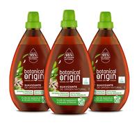 Botanical Origin Suavizante Ecológico para Ropa, Flor de Naranjo y Hojas Cítricas o Jazmín y Lavanda Silvestre, 150 Dosis (3x50)
