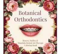 BOTANICAL ORTHODONTICS Braces, Smiles & Mandala Dental Art Therapy Coloring Book: Relaxing Dental Art for Creative Coloring