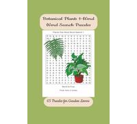 Botanical Plants 1-Word Word Search Puzzles: 65 Puzzles for Garden Lovers