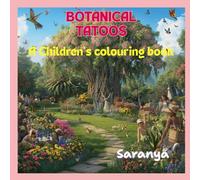Botanical Tatoos: “Ink Meets Nature in Beautiful Designs to Color"