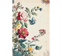 Botanical Whispers: A Vintage Floral Journal: A 6x9 Notebook with 200 Cream Pages - Inspired by Nature’s Poise & Timeless Beauty