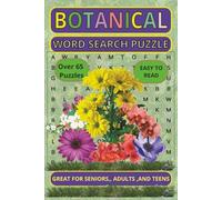 BOTANICAL WORD SEARCH: BOTANICAL WORD FIND PUZZLE , GARDENS, PLANTS, HERBS, FRUIT, TREES
