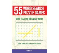 Botanical Word Search Puzzle Book: 55 Puzzles with More than 450 Botanical Words, Great for Relaxation & Brain Training | 6x9 Inches, 110 Pages with Solutions