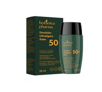 Botanicapharma Emulsión Ultraligera Solar | SPF50+ | Protección UVB, UVA y Blue Light | 50 ml | Acción hidratante y refuerzo de la función barrera de la piel |Textura ultraligera