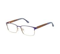 Botaniq Bio-1121 Brillenfassung Prescription Eyewear Frames, Azul, 56 Hombres