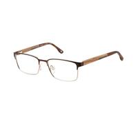 Botaniq Bio-1121 Brillenfassung Prescription Eyewear Frames, marrón, 56 Hombres