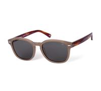 BOTANIQ Gafas cuadradas de acetato en color marrón para unisex, opcional con fuerza de visión (modelo BIS-7014-152)