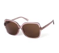 Botaniq Gafas cuadradas de acetato marrón para mujer BIS-7010-103 (opcional con nivel de visión)