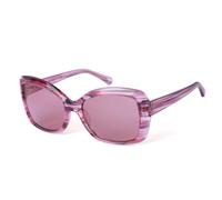 BOTANIQ Gafas cuadradas de acetato rosa para mujer, opcional con nivel de visión (modelo BIS-7003-172)