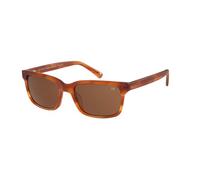 BOTANIQ Gafas rectangulares de acetato en color marrón para hombre, opcionales con nivel de visión (modelo BIS-7045-102)