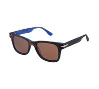 BOTANIQ Gafas rectangulares de acetato marrón para hombre, opcionales con intensidad de visión (modelo BIS-7069-102)