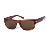 BOTANIQ Gafas rectangulares de acetato marrón para hombre, opcionales con nivel de visión (modelo BIS-7018-102)