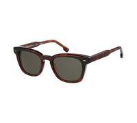 BOTANIQ Gafas redondas de acetato en color marrón para hombre, opcional con nivel de visión (modelo BIS-7046-122)