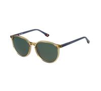 BOTANIQ Gafas redondas de acetato en color marrón para hombre, opcional con nivel de visión (modelo BIS-7071-103)