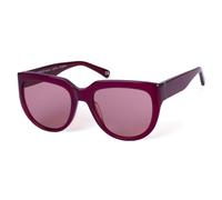 BOTANIQ Gafas redondas de acetato rosa para mujer, opcional con nivel de visión (modelo BIS-7001-172)