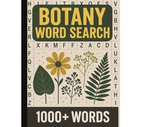 Botany Word Search: 8.5" x 11" Activity Book | 80 Botany-Themed Word Searches | 1000+ Plant Terms for Kids, Teens and Young Adults