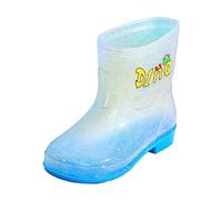 Botas Agua Niña Botas De Agua Niño Lluvia Niña Barefoot Charol Niños Invierno Pink Rosas forro Nieve Bota Duradero Impermeable Galochas Criança 34 32 Rain Boots Kids Zapatos Zapatilla Impermeables