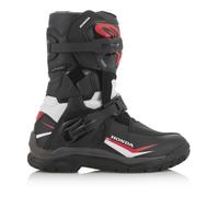 Alpinestars Honda Belize Drystar Botas de moto, negro-blanco-rojo, tamaño 43