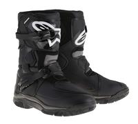 Alpinestars Belize Drystar Botas moto impermeable, Negro/Blanco, Talla 8 (42)