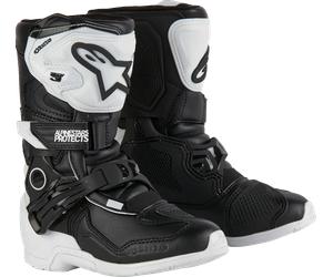 Botas Alpinestars Kids Tech 3S en Negro, Blanco 32