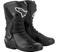 Alpinestars SMX-6 Drystar® v3 Botas de moto impermeables, negro-blanco, tamaño 49 para Hombres