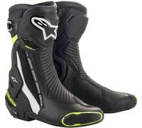 Botas Alpinestars SMX Plus V2 Negro-blanco-amarillo fluor 47