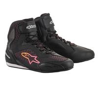 Alpinestars Stella Faster 3 Rideknit, botas cortas mujer 5.5 US female Negro/Amarillo/Fucsia