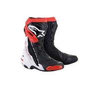 Botas Alpinestars Supertech R 11.5 Negros/Blancos/Rojos