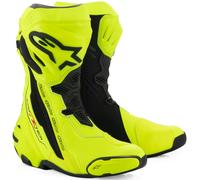 Botas Alpinestars Supertech R Amarillo fluor y negro 40