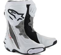Botas Alpinestars Supertech R Vented Blanco-gris-negro 44