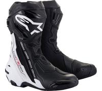 Alpinestars Supertech R Vented, botas perforadas 44 EU male Negro/Blanco