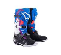 Botas Alpinestars Tech 10 Superventiladas 13 Negros/ Azules/ Rosas