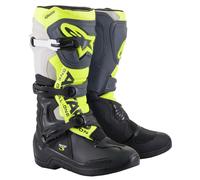 Botas Alpinestars Tech 3 11 Negro/Gris/Amarillo Fluo 2013018-1055-11