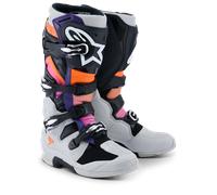 ALPINESTARS Botas Tech 7 Black / Light Grey / Orange Fluo / Magenta 2025 16