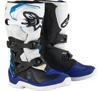 Botas Alpinestars Youth Tech 3S en Negro, Azul, Blanco 42
