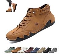 Botas Altas De Gamuza Hechas A Mano Italianas - Zapatos Becks Hombres Zapatillas De Deporte Casuales De Gamuza Impermeables, Botas Altas Chukka Transpirables Antideslizantes For Hombres Al Aire Libre(
