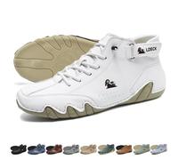 Botas altas de gamuza hechas a mano - Zapatos Beck unisex for exteriores Explorer Botas Chukka ligeras impermeables Zapatillas de deporte casuales antideslizantes y transpirables for caminar Senderism