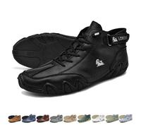 Botas altas de gamuza hechas a mano - Zapatos Beck unisex for exteriores Explorer Botas Chukka ligeras impermeables Zapatillas de deporte casuales antideslizantes y transpirables for caminar Senderism